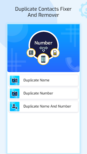 Duplicate Contacts Remover and Fixer Screenshot 0