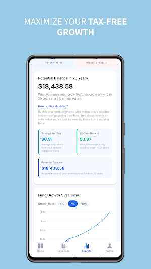 HSA Tracker Pro: Receipts Screenshot 2