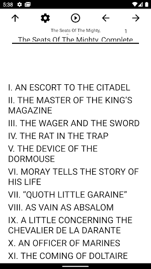 Book, The Seats Of The Mighty, Screenshot 0
