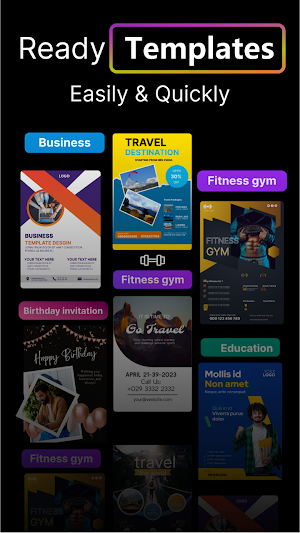 Poster Maker: Flyer Maker App Screenshot 1