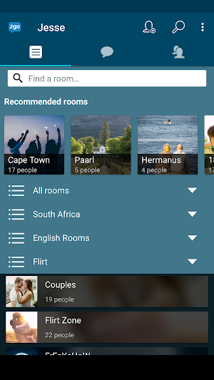 2go Chat - Meet People Now Screenshot 1