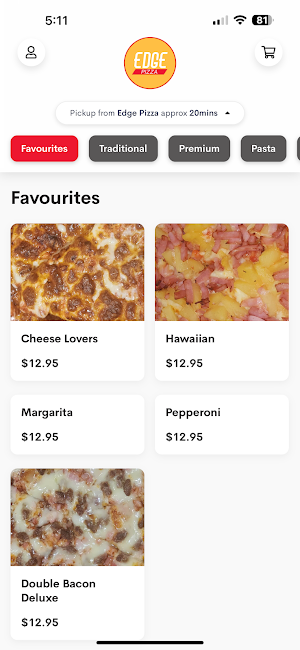 Edge Pizza Screenshot 0