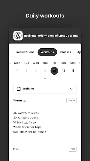 Resilient Performance Screenshot 3