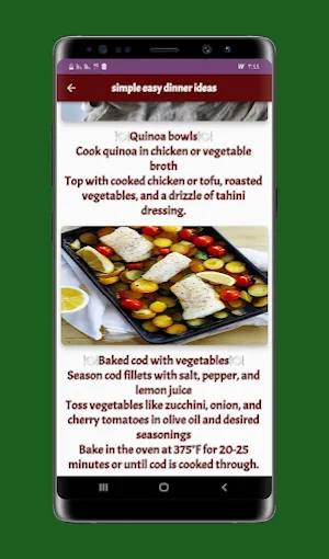 1000Easy dinner Ideas+ Screenshot 2