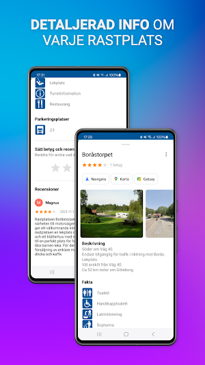 Rastplatser Screenshot 1
