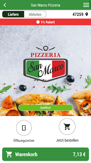 San Marco Pizzeria Screenshot 0
