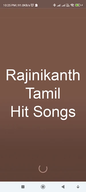 Rajinikanth Tamil Hit Songs Screenshot 0