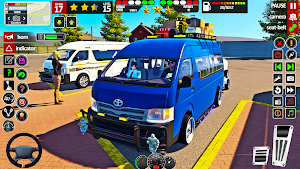 City Van Simulator Games 3D Screenshot 1
