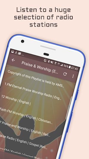 Praise & Worship Music Radio Screenshot 1