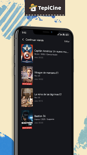 TepiCine Screenshot 2