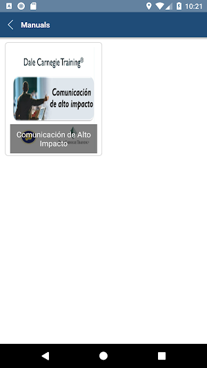TOC Manuals Screenshot 1
