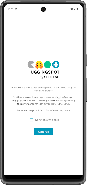 HuggingSpot Screenshot 1