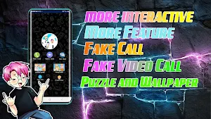 Fake Video Call With Lankybox Screenshot 0