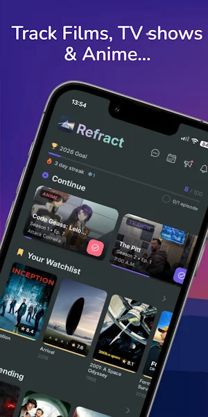 Refract: Movie, TV & Anime Screenshot 0