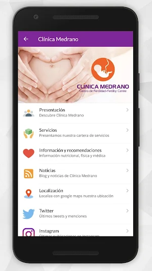 Clínica Medrano Screenshot 1