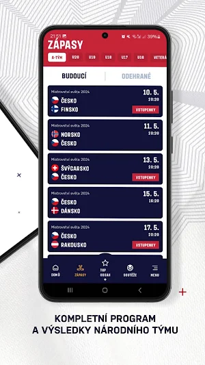 Český hokej Screenshot 1