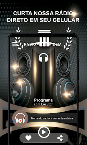 Rádio Web Paideia Screenshot 0