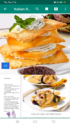 Italian Food Recipes - Cooking Screenshot 3