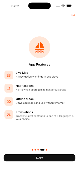 Sea Alert Screenshot 1