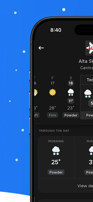 Snow Days - Ski Forecast Screenshot 3