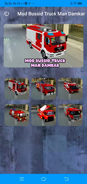 Mod Bussid Truck Man Damkar Screenshot 0