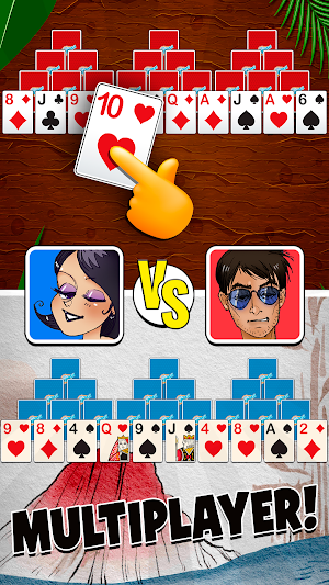 Tripeaks Solitaire Online Screenshot 1