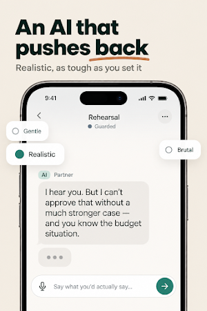 Prehearse: Conversation Prep Screenshot 1