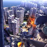 Helicopter Sniper Battle
