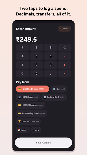 Expenso: AI Expense Tracker Screenshot 1