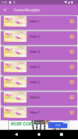 Videolu Cuma Mesajları Screenshot 1