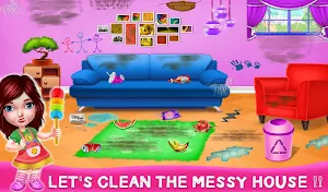 House Cleaning - Home Cleanup for Girl Screenshot 0