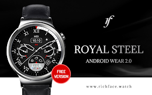 Royal Steel Watch Face Screenshot 1