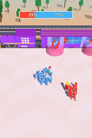 Crowd Train 3ِD Screenshot 3