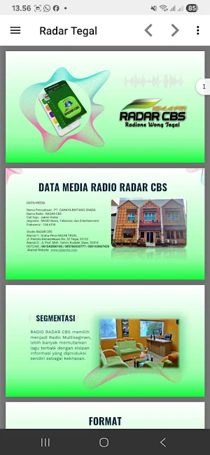Radar Tegal TV Screenshot 3