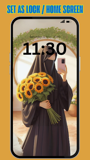 Hijab Girls Wallpaper HD 4K Screenshot 3