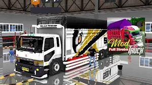 Mod Bussid Truck Full Strobo Screenshot 0
