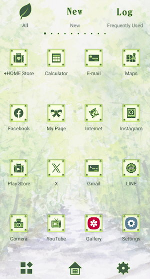 Tranquil Path Theme +HOME Screenshot 2