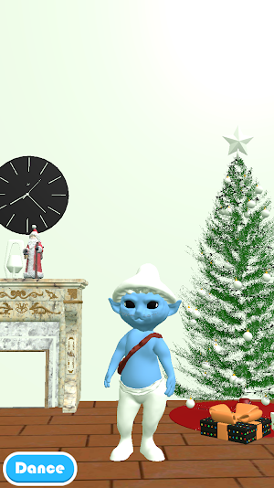 Dancing Smurf Cat Screenshot 0