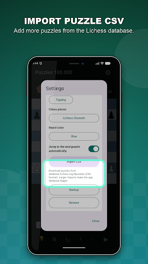 Chess Puzzle 100.000 Screenshot 1