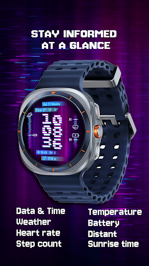 ErrorCode Pixel Watch Face Screenshot 3