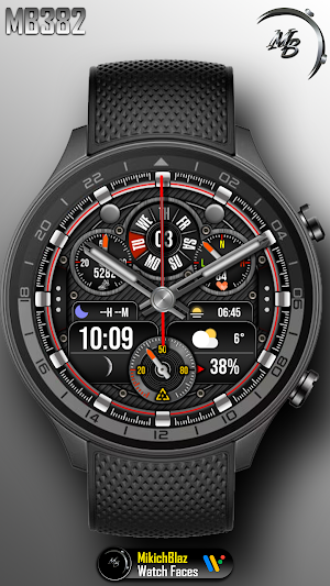 Hybrid Watch Face MB382 Screenshot 2