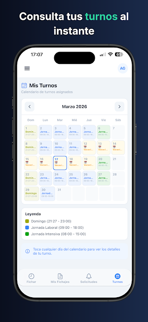 Fichme Control Horario Screenshot 2