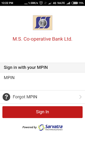M S CO-OP Mbanking Screenshot 2