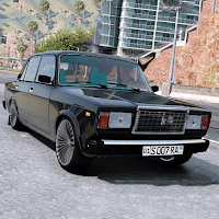 VAZ 2107 Classic Russian Drift