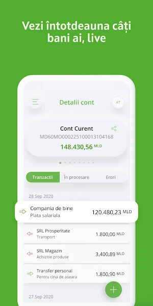 OTP SmartBank Moldova Screenshot 3