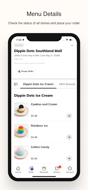 Dippin Dots Screenshot 1