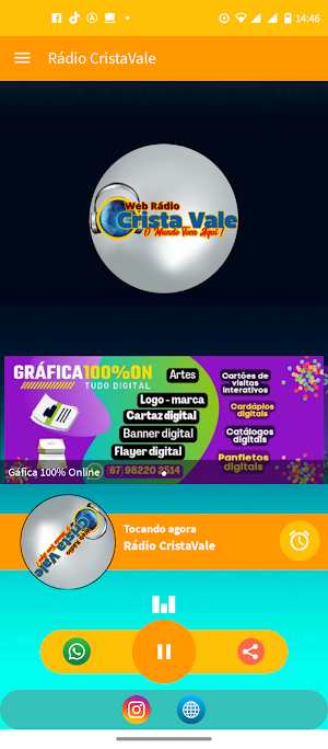 Rádio Crista Vale Screenshot 0
