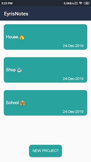 EyrisNotes Screenshot 1