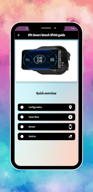 Sfit Smart Watch Sf100 guide Screenshot 0