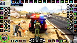 City Police Chase Car Driving Screenshot 1